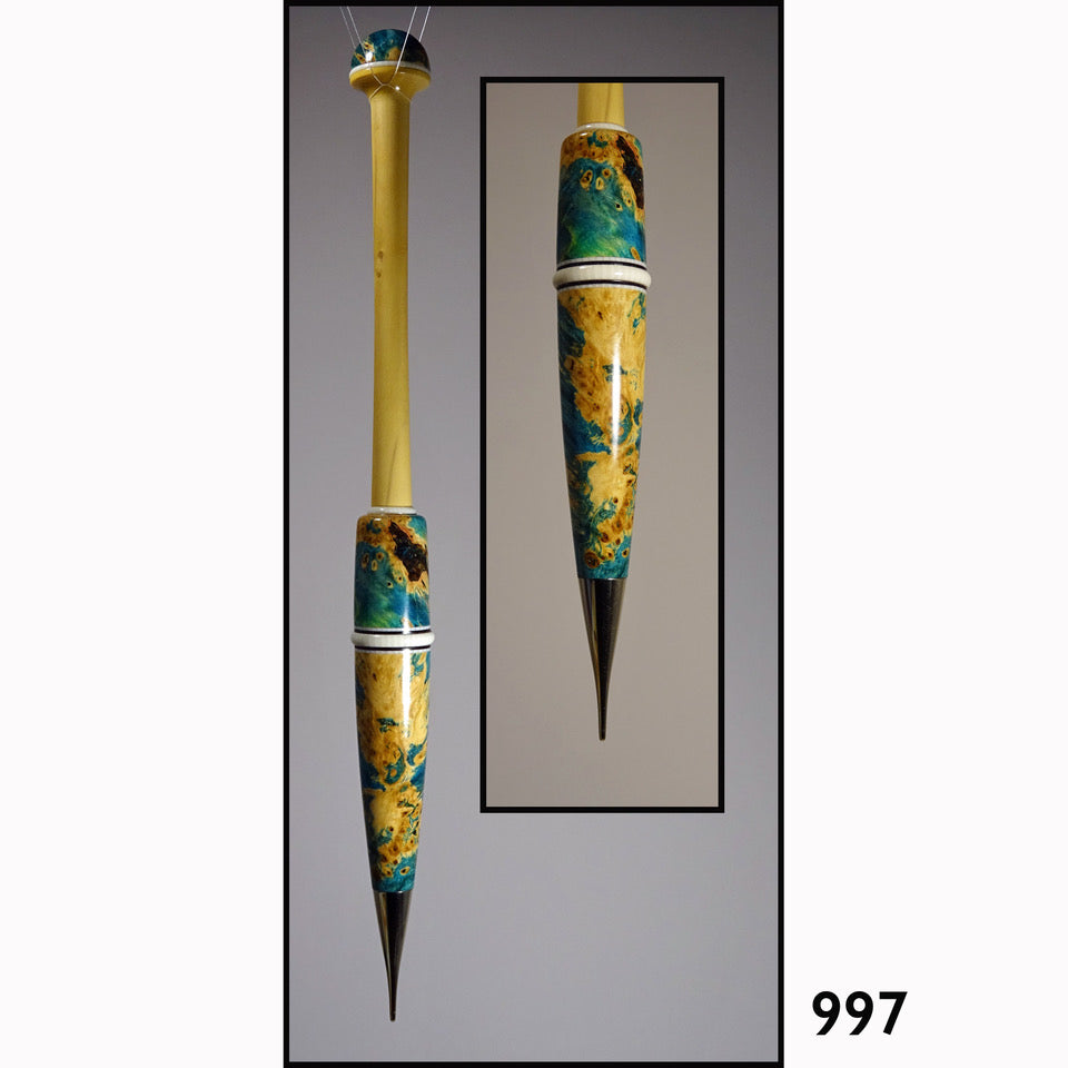 997 Large Stabilised Wood Bobbin