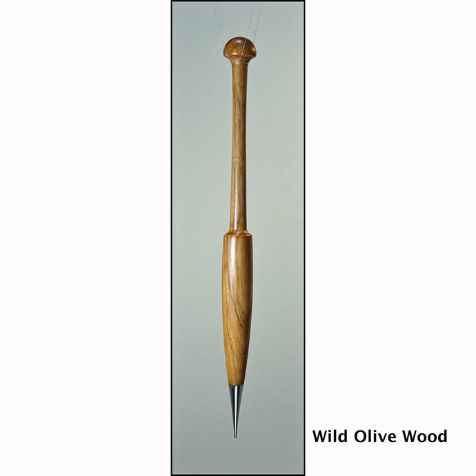 Standard Medium Tipped Bobbin (Wild Olive Wood)