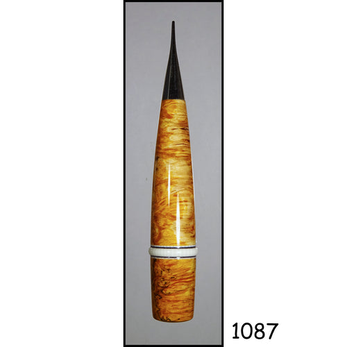 1087 Stabilized Wood Hand Tip
