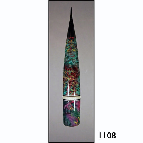 1108 Stabilised Wood Hand Tip