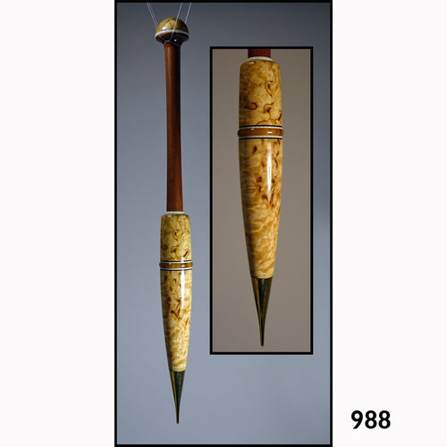 988(WB) Large Karelian Birch Bobbin