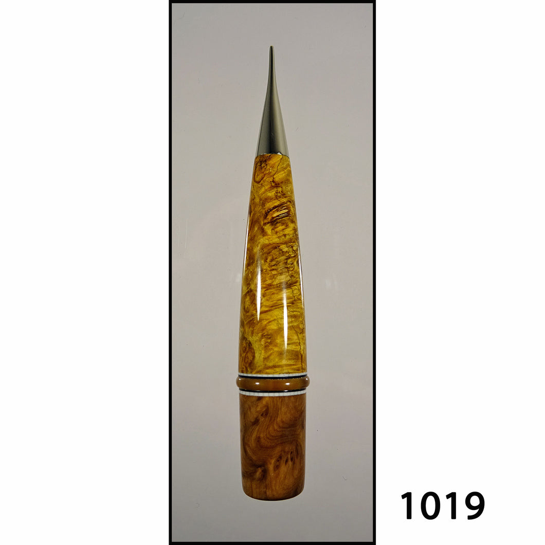 1019 Stabilized Wood Hand Tip