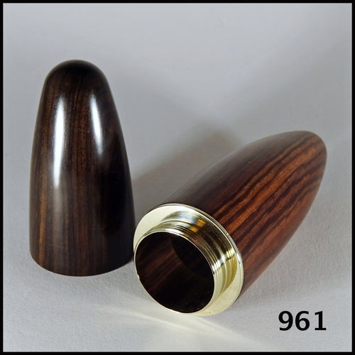 961 A Needle Pod made from Blackwood and Kingwood